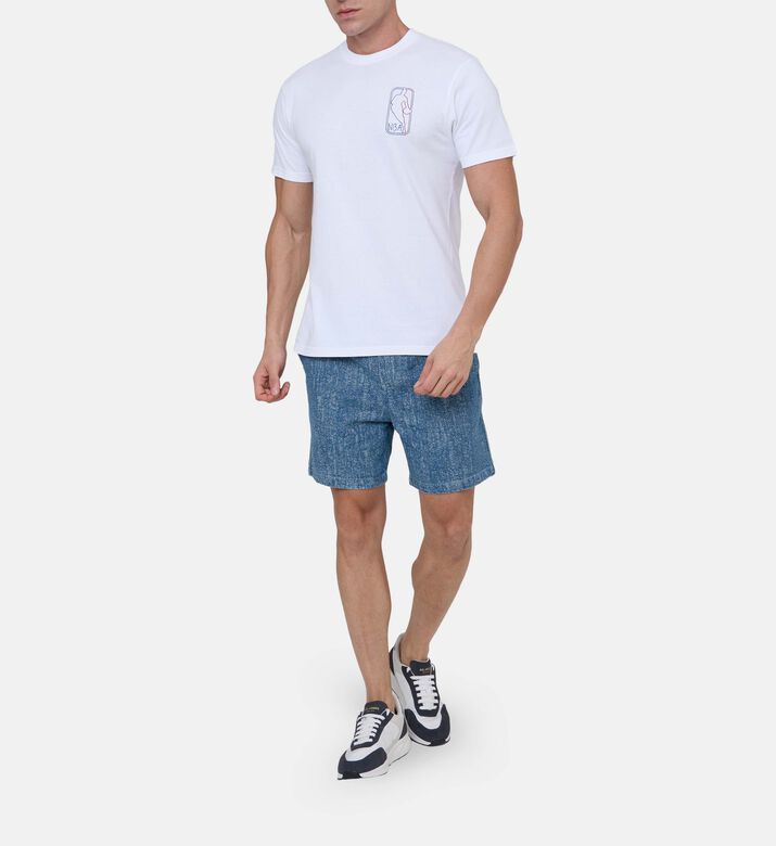 Patureau Nba Logo-embroidery T-shirt