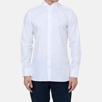 Essential Texture Long Sleeve Cotton Shirt