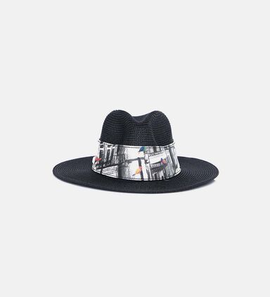 Cityscape Birds Fedora-style Hat