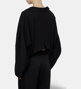 Viktor and Rolf Dragged Oversized Jacket, Model View