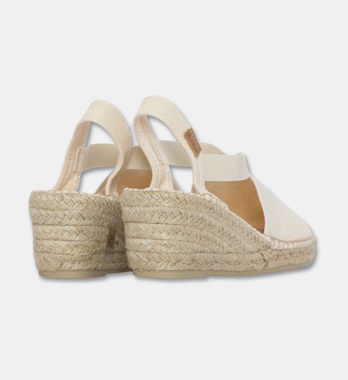 Toni Pons Ter Linen Mid-wedge Espadrille, Off-white, Eu-42, Packshot View