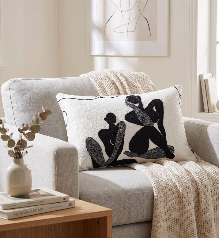 Home Deco and More Soul Sister Cotton Filled And Vaccumed Cushion, Packshot View