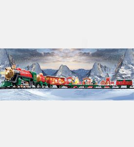 Mad Toys Santa Express Light-up Train Set, Packshot View