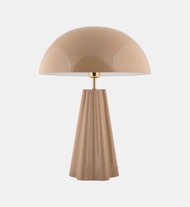 Leitmotiv Amplio Mushroom-shape Table Lamp, Brown, Packshot View