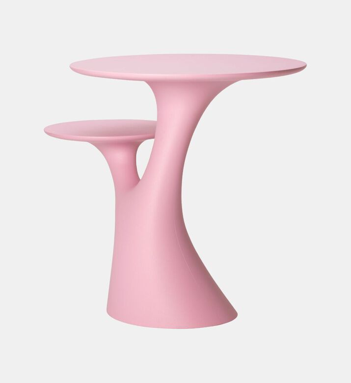 Qeeboo Rabbit Tree Table, Pink, Packshot View