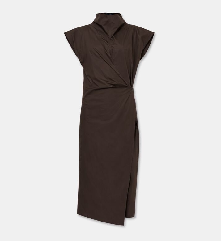 Soeur Foggia Wrap-front Midi Dress, Packshot View