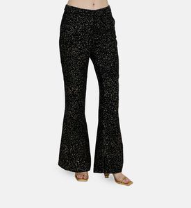 Prevy Sequin Flared Pants