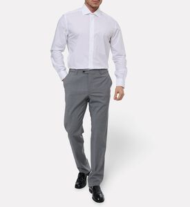 Corneliani Formal Spread-collar Cotton Shirt, Model View