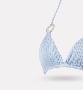 Baobab Kaia Hardware-detailing Triangle Bikini Top, Grey, L, Packshot View