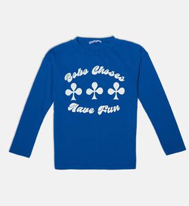 Bobo Choses Logo Club-suit Print Long-sleeve T-shirt, Packshot View