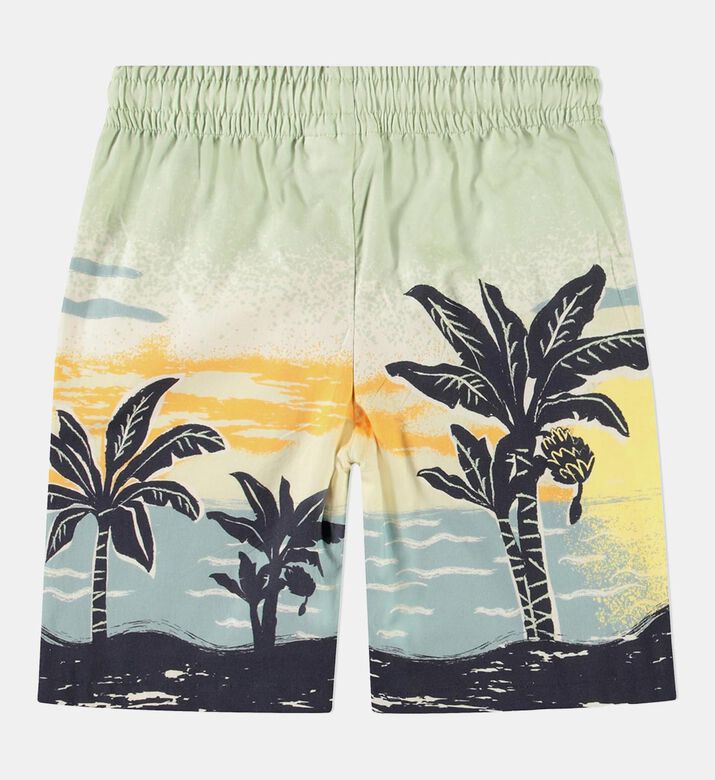 Tropical-print Swim Shorts