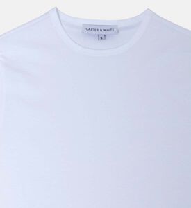 قميص داخلي قطني ملكي بأكمام قصيرة