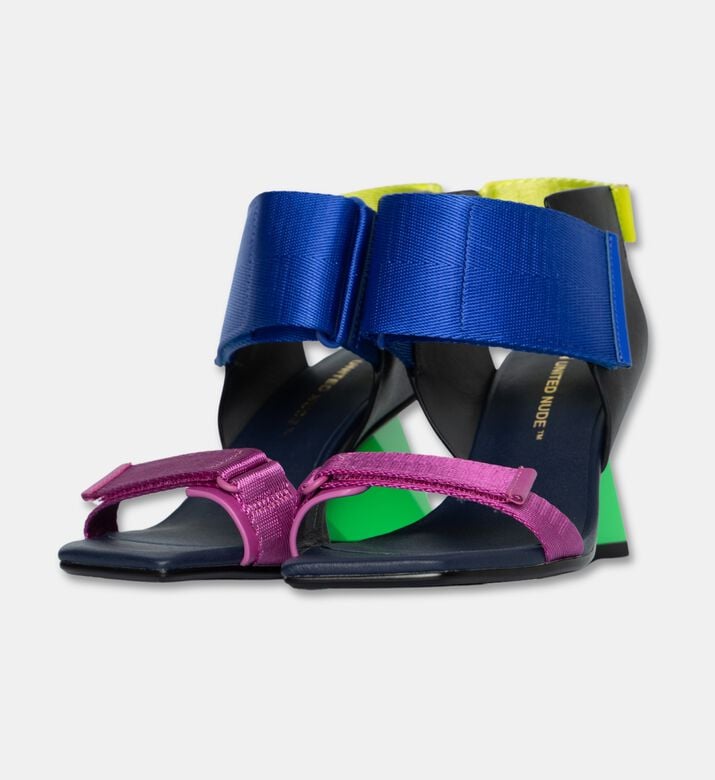 UN United Nude Cow Leather Reflective Inlays Heel, Multicolor, Eu-36, Packshot View