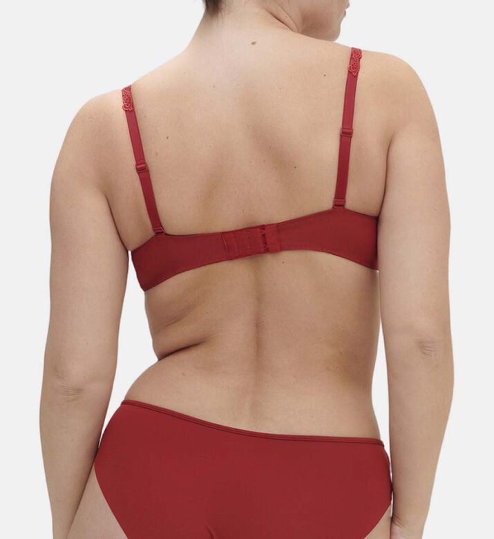 Saga Embroidered Half Cup Bra