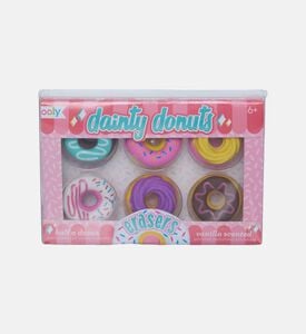 Dainty Donuts 6-piece Erasers Set Dainty Donuts 6-piece Erasers Set