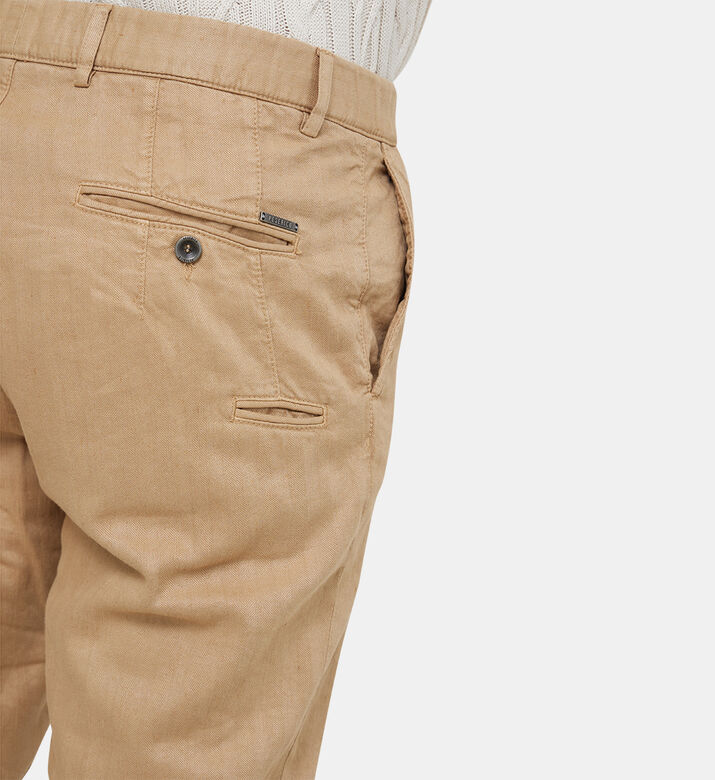 Slim-cut Straight-legged Trousers