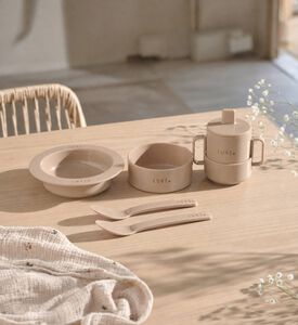 Design Letters Favourite 3-piece Mini Bowls Set, Beige, Model View