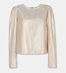 Poca and Poca Ruffled Long Sleeved Blouse, Packshot View