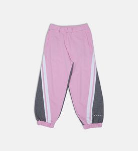 بنطال رياضي قطن بلونين بلوغو