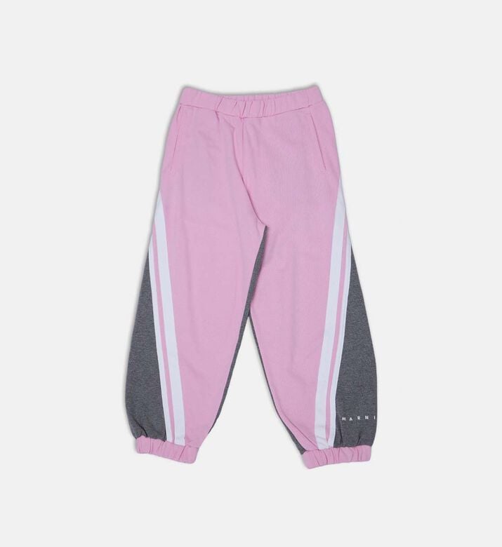 بنطال رياضي قطن بلونين بلوغو