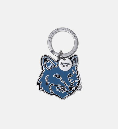 Bold Fox Head Keyring