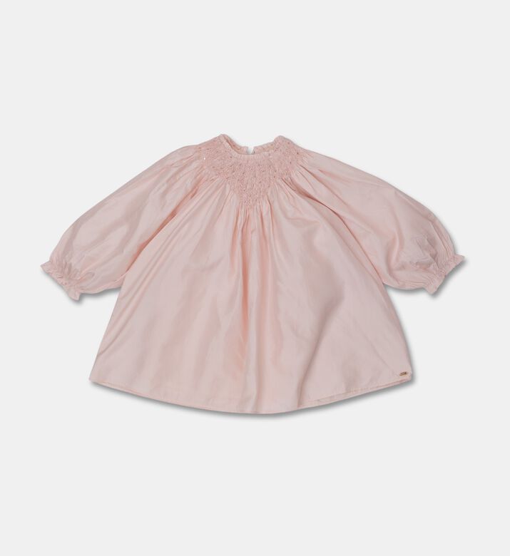Tartine et Chocolat Long-sleeve Smocked Dress, Packshot View
