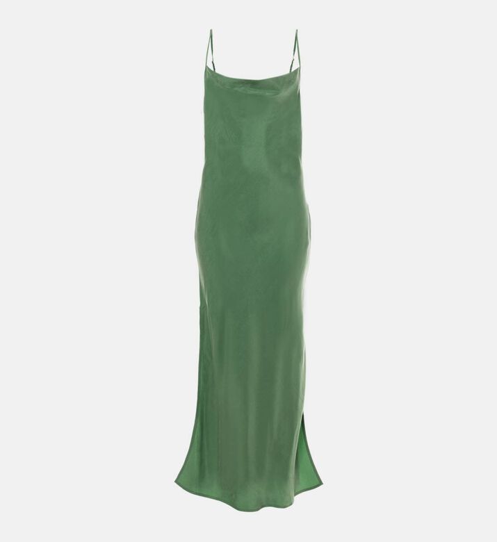 Moss Charlotte Vegan Silk Slip Dress