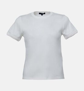 تيشيرت أريستيد مضلع ومطرز