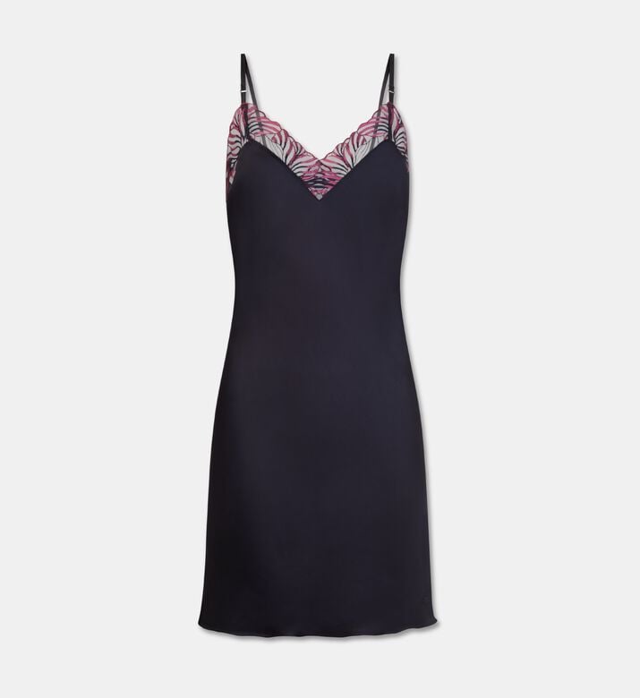 Chantelle Embroidered Trim Slip Dress, Packshot View