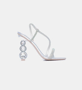 Rhinestone Strappy Sandal