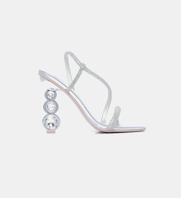 Rhinestone Strappy Sandal