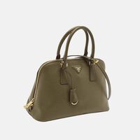 Saffiano Lux Leather Medium Promenade Satchel