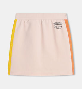 تنورة صوفية بخطوط جانبية بلون مغاير