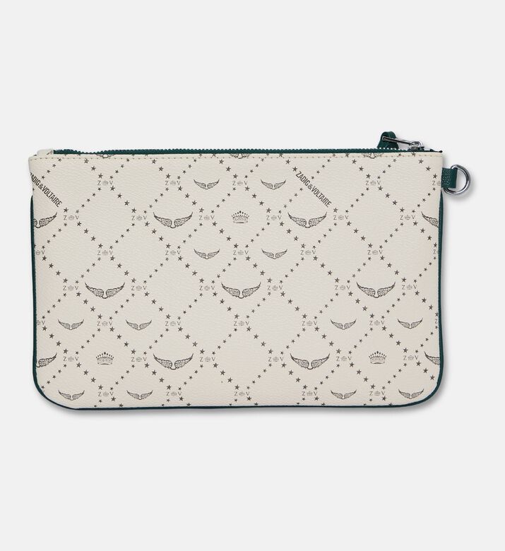 Zadig et Voltaire Monogram Zip Pouch, Packshot View