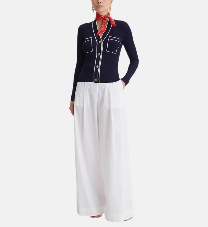 Button-front Closure Cardigan