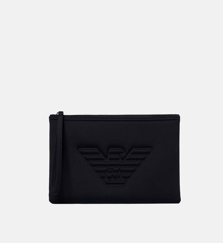 Zip Leather Underwear Pouch