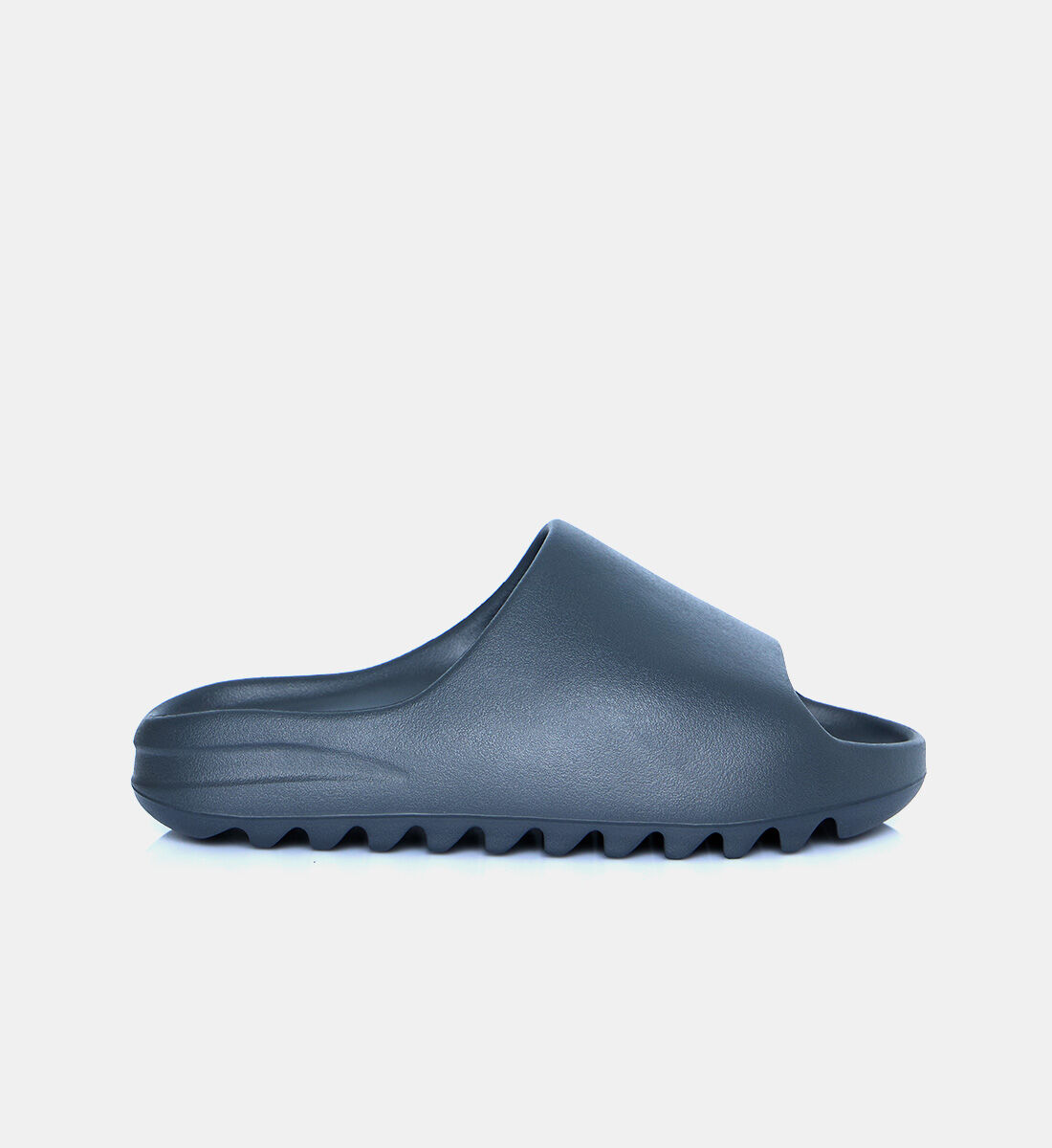 blue yeezy slides