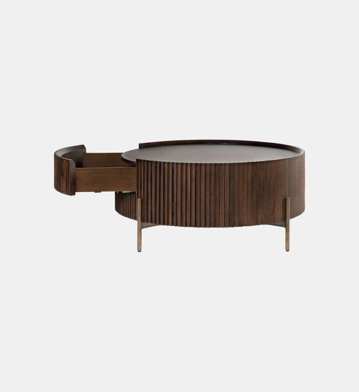 Versmissen Pogoro Mindi Steel Coffee Table, Packshot View