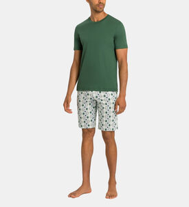 Night Day Printed Short Pajama Set