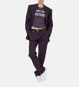 Side Buckle Oversized Blazer