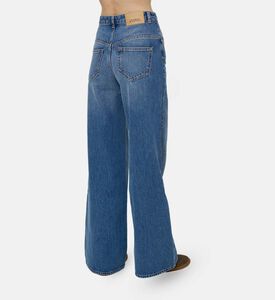 Wide-leg Denim Pants