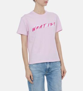 Graphic Two-tone Logo-print Short-sleeve T-shirt