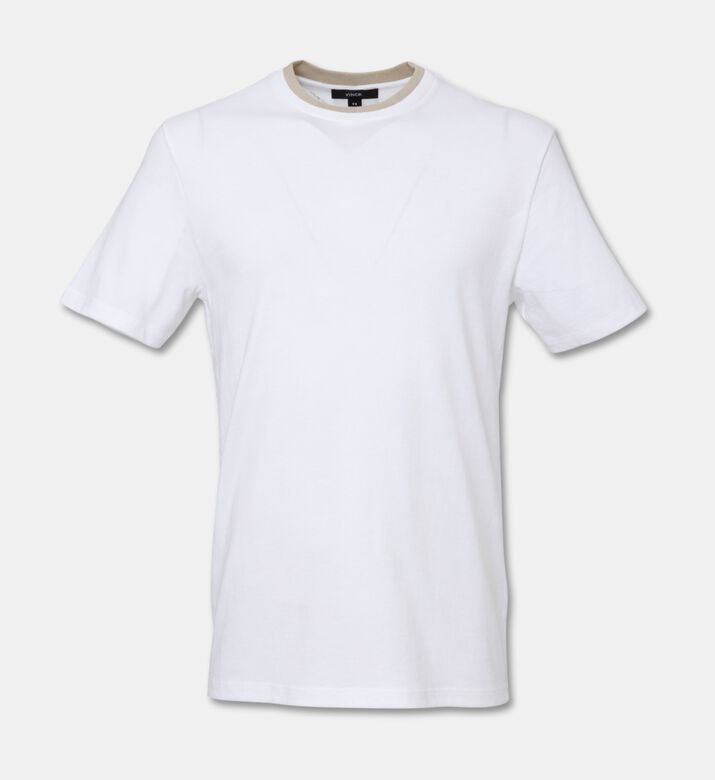 Vince Short-sleeve Regular-fit T-shirt, White, M, Packshot View
