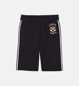 Front Logo-print Bermuda Shorts