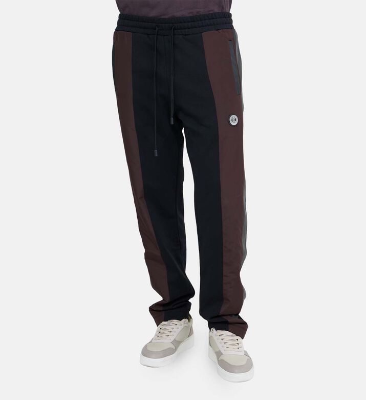Contrast Panel Sweatpants