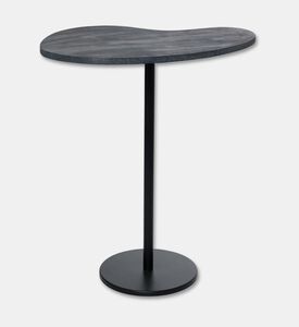 Home Deco and More Wooden Abstract Side Table, Packshot View
