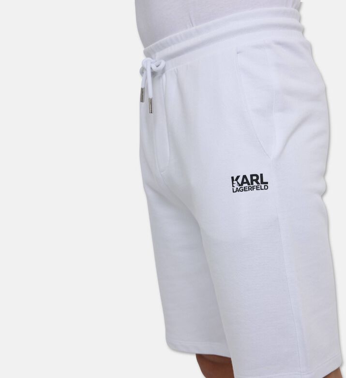 Karl Lagerfeld Cotton Jersey Graphic-print Sweatshirt, Model View