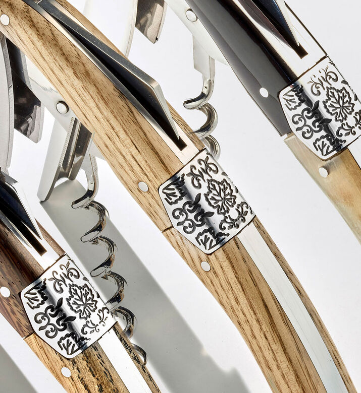 Primitivo Steel Wood Corkscrew