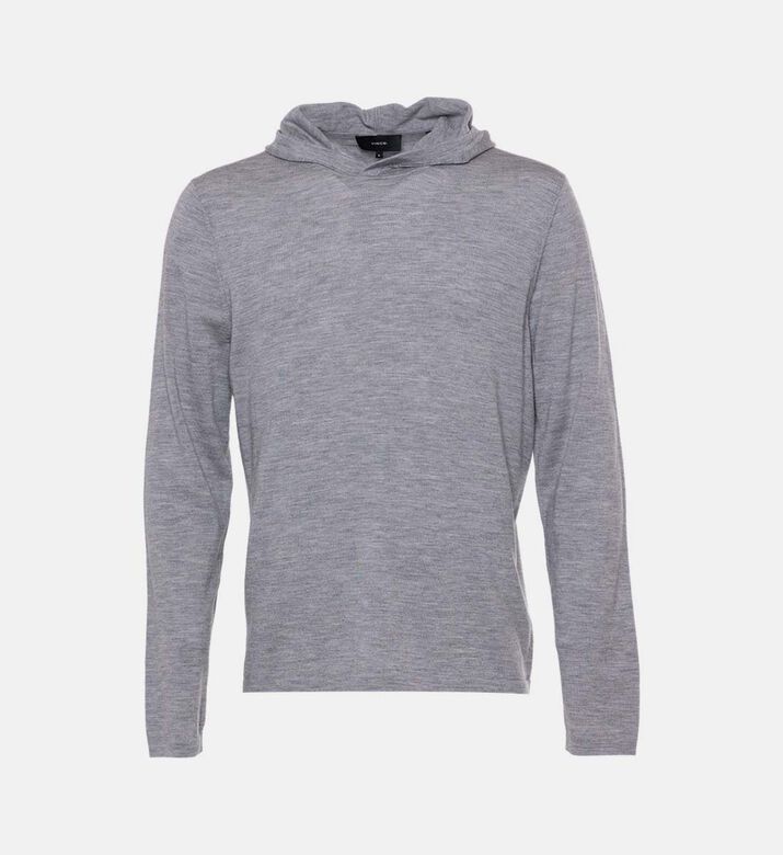 Knit Long-sleeve Hoodie