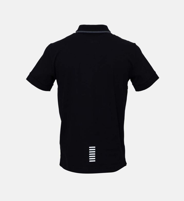 Cotton Logo Embellished Polo Shirt Cotton Logo Embellished Polo Shirt
